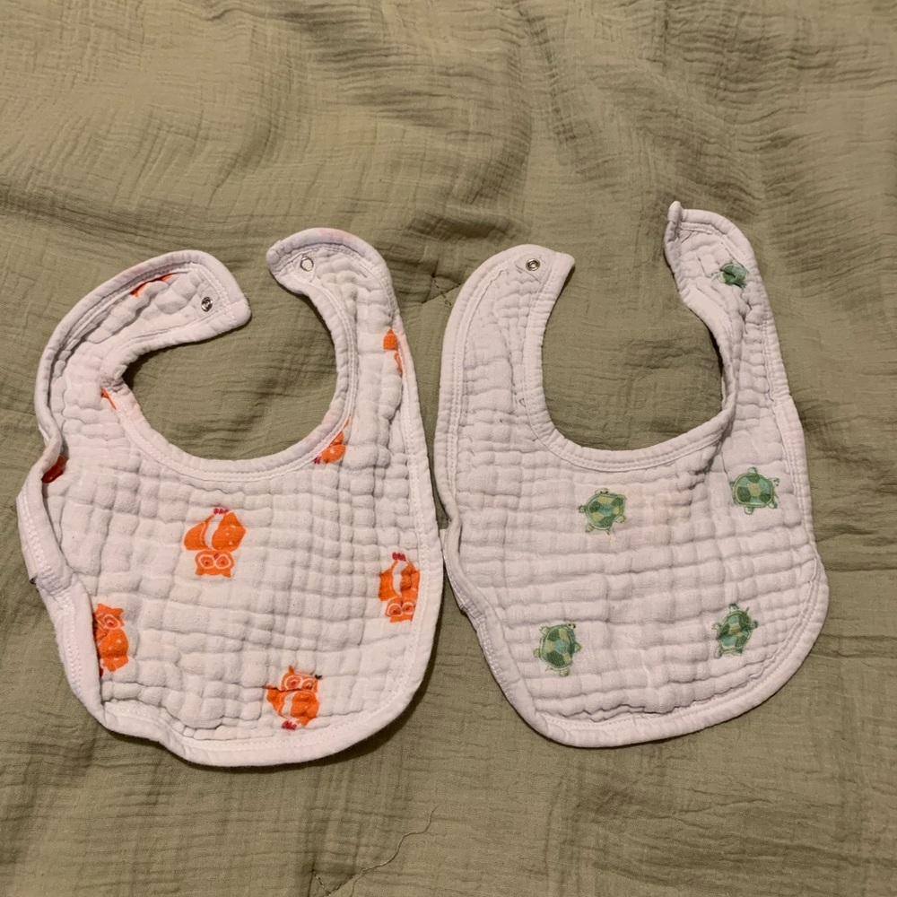 Aden and Anais snap bibs